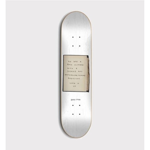 SKATE MENTAL STABA LETTER BLANCO