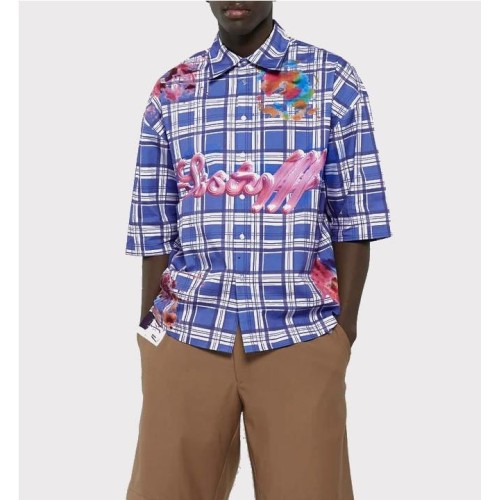 SSSTUFFF CAKE STAINS SHIRT AZUL CLARO
