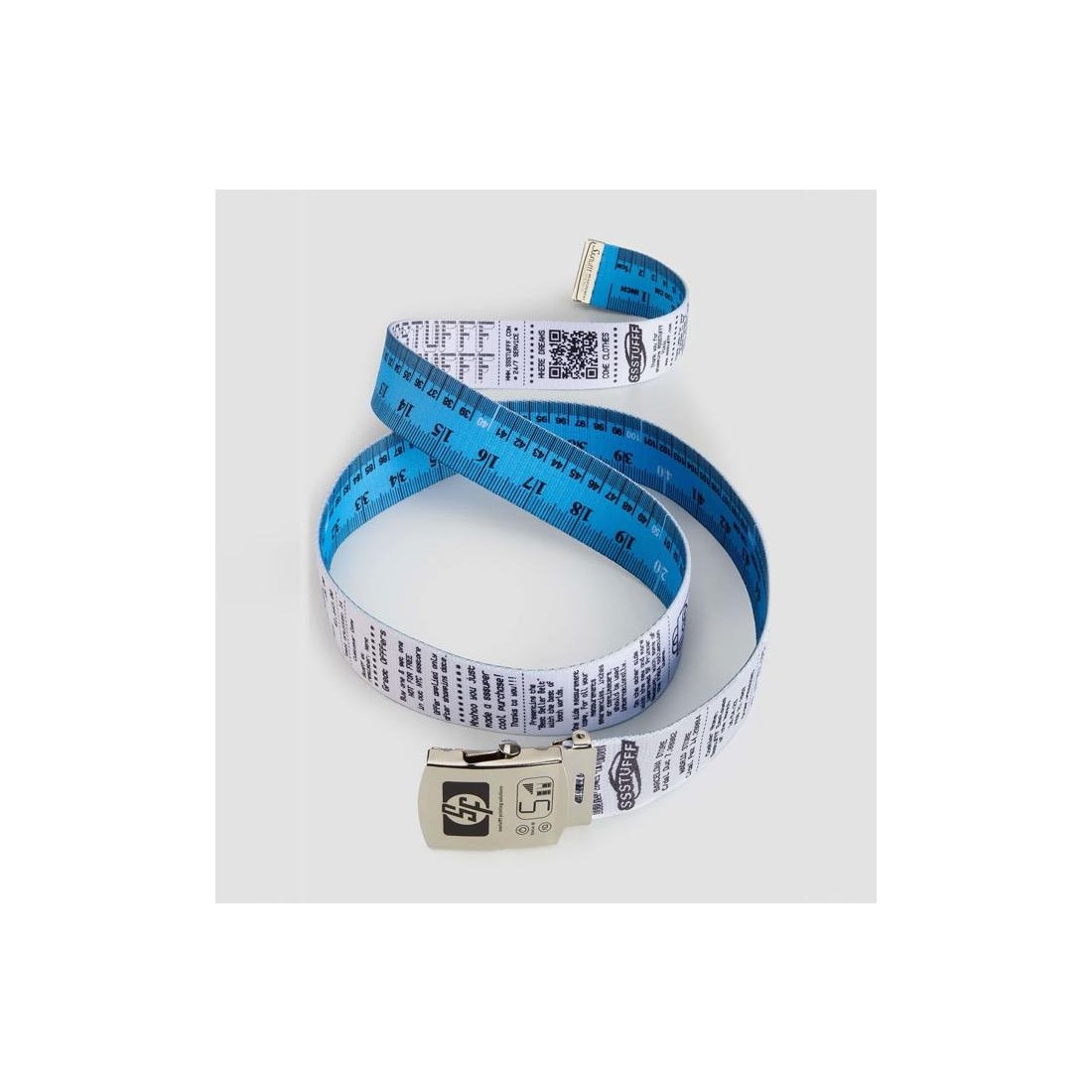 SSSTUFFF REVER TICKET BELT AZUL CLARO