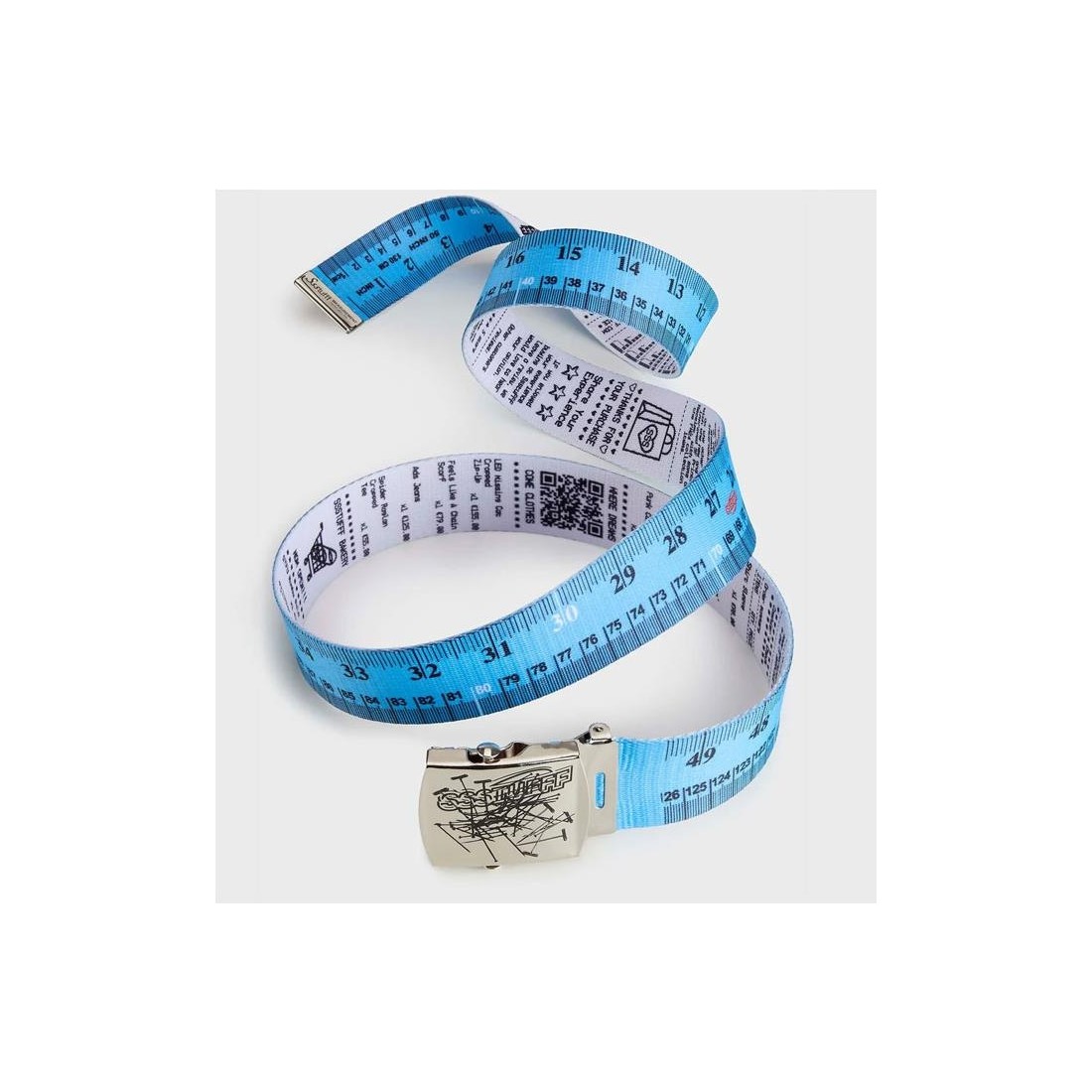 SSSTUFFF REVER TICKET BELT AZUL CLARO