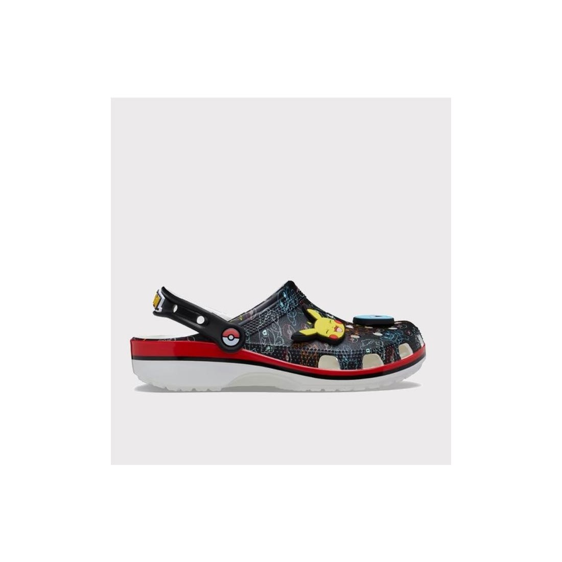 CROCS POKEMON PRINT CLS CLG NEGRO