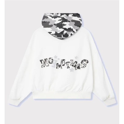NOEMOTIONS CAMO HOODIE BLANCO 2