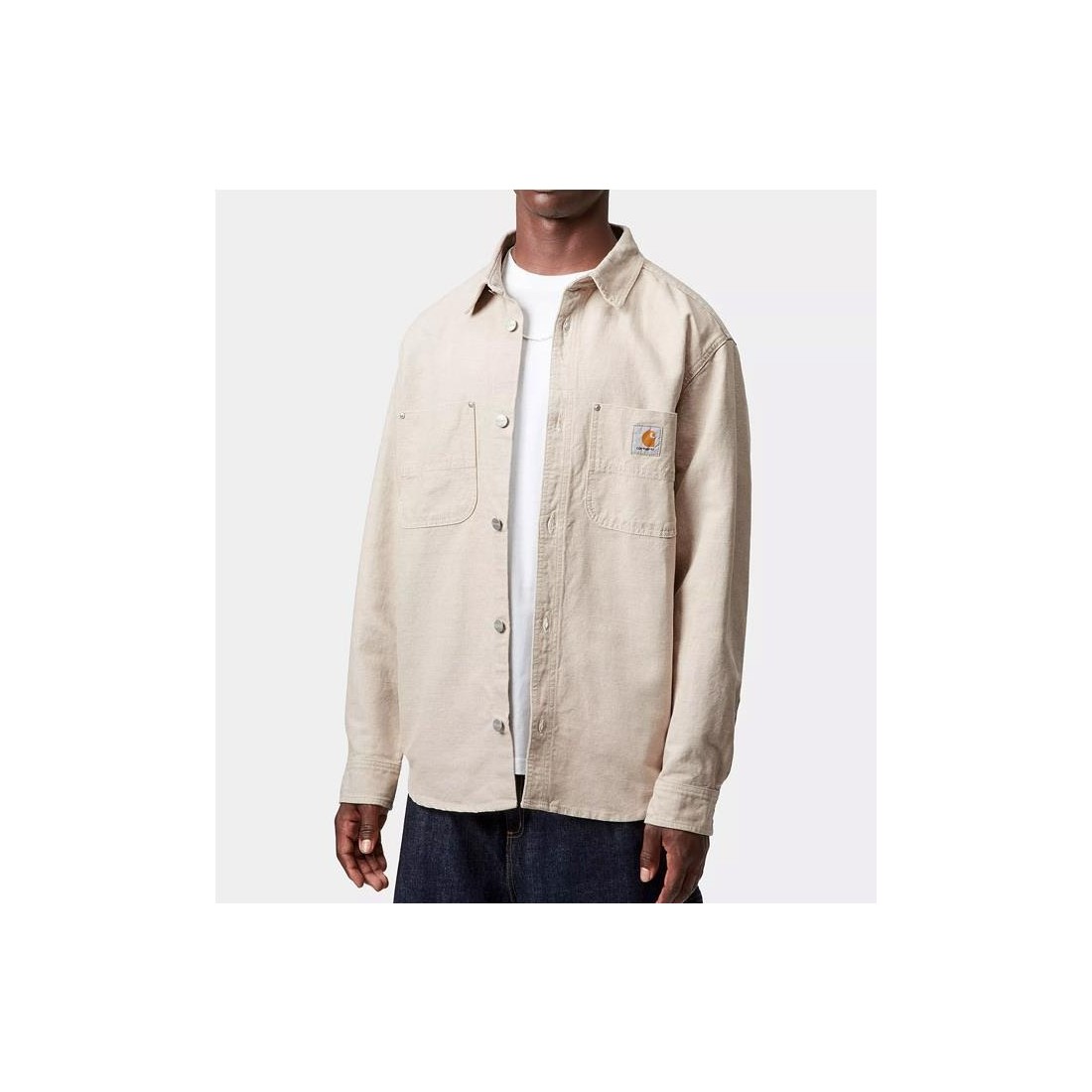 CARHARTT WIP WALTER SHIRT BEIGE