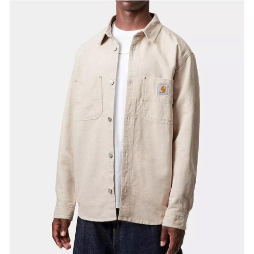 CARHARTT WIP WALTER SHIRT BEIGE