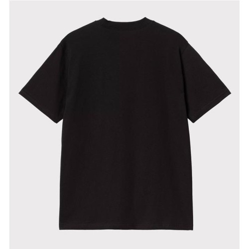 CARHARTT WIP SOLAR SCRIPT TEE NEGRO