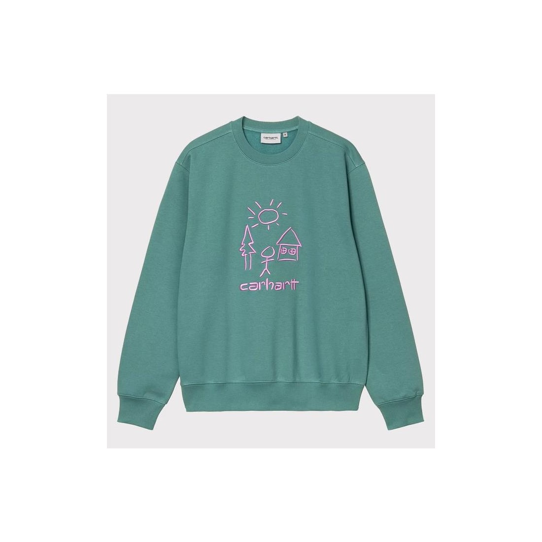 CARHARTT WIP MASTERPIECE SWEAT VERDE