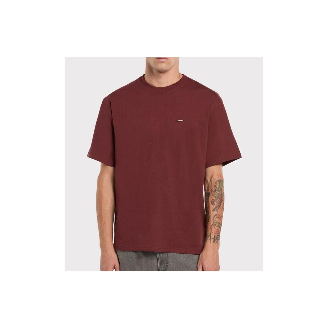 DICKIES CLANCY HEAVYWEIGHT TEE GRANATE