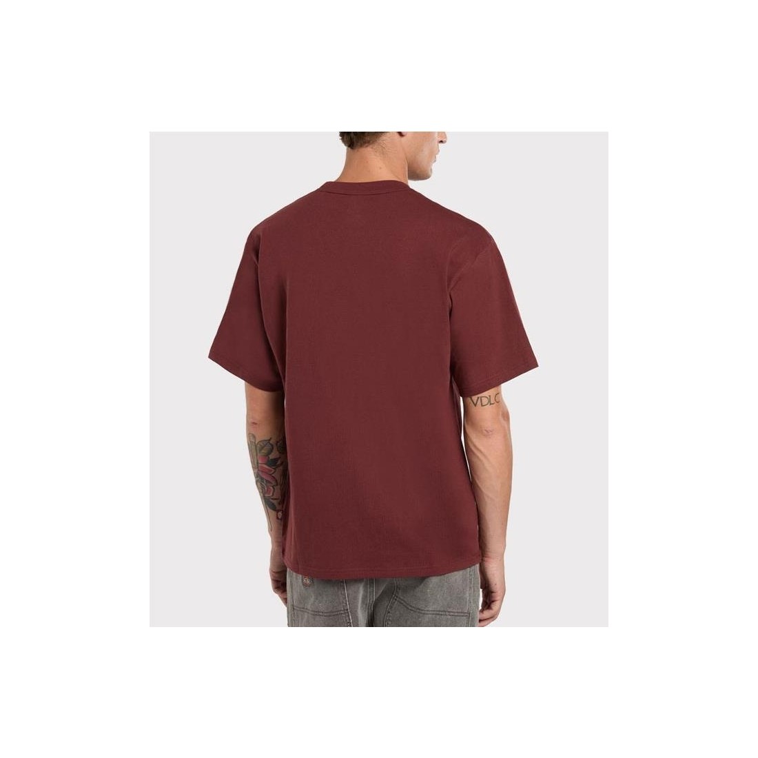 DICKIES CLANCY HEAVYWEIGHT TEE GRANATE