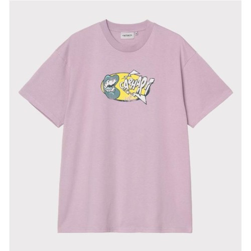 CARHARTT WIP LOUDER TEE ROSADO