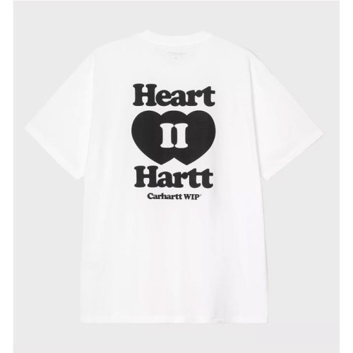 CARHARTT WIP HEART II HART TEE BLANCO