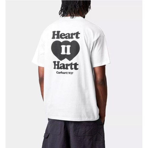 CARHARTT WIP HEART II HART TEE BLANCO