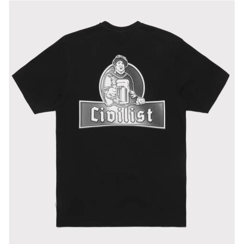 CIVILIST SCHULLE CHROME TEE NEGRO