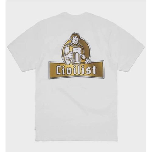 CIVILIST SCHULLE CHROME TEE BLANCO