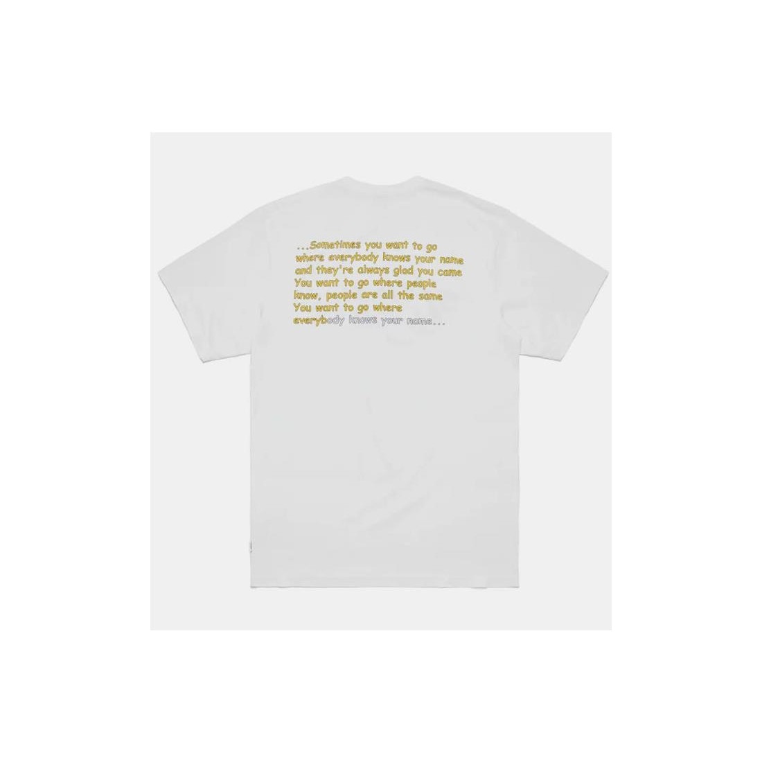 CIVILIST CHEERS TEE BLANCO
