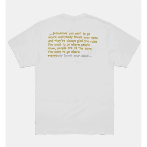 CIVILIST CHEERS TEE BLANCO