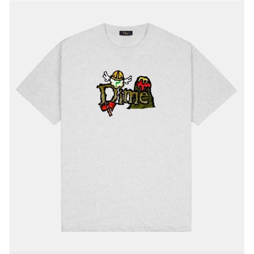 DIME CLASSIC FUZZY TEE GRIS