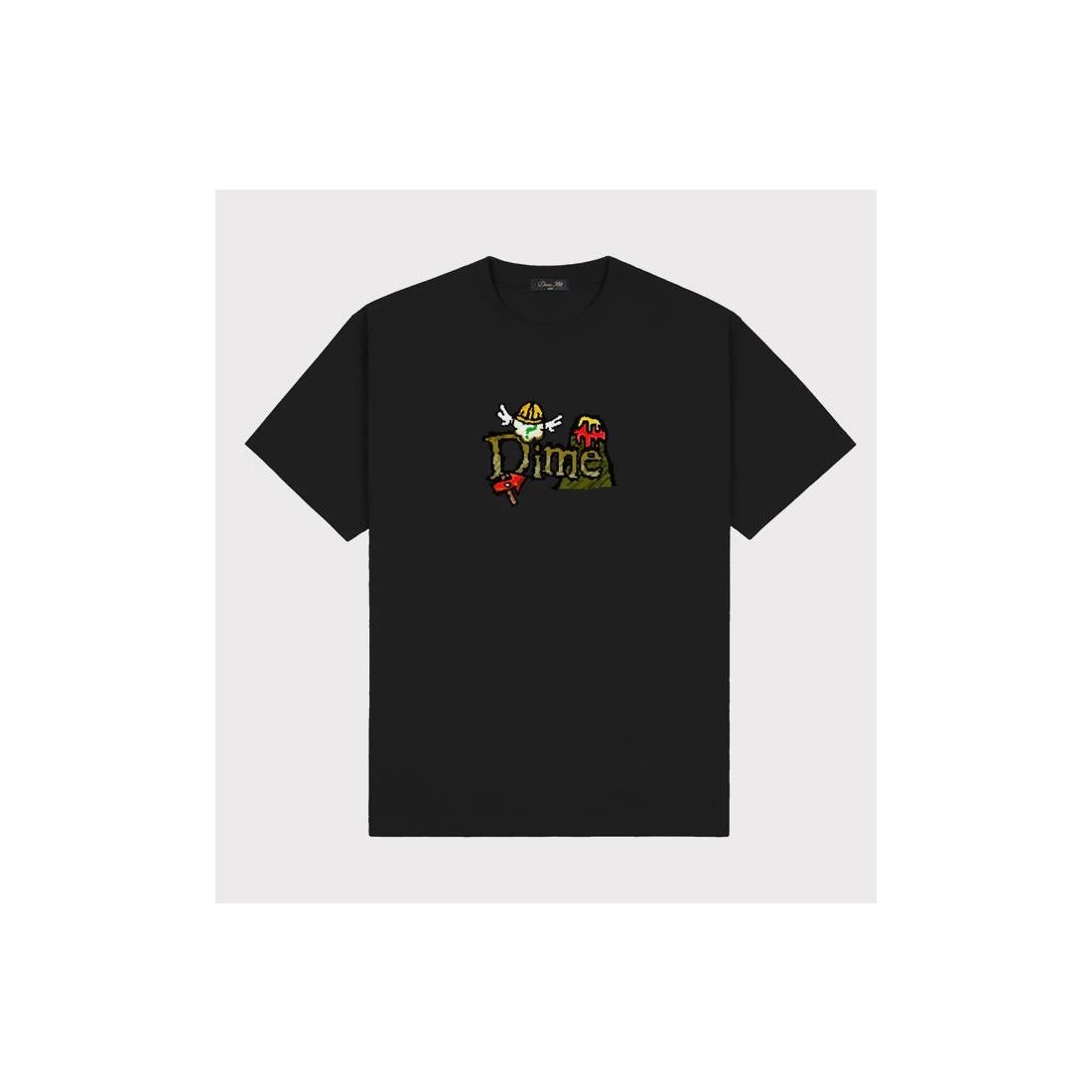 DIME CLASSIC FUZZY TEE NEGRO