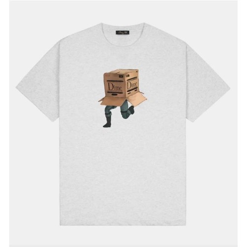 DIME SOLID TEE GRIS