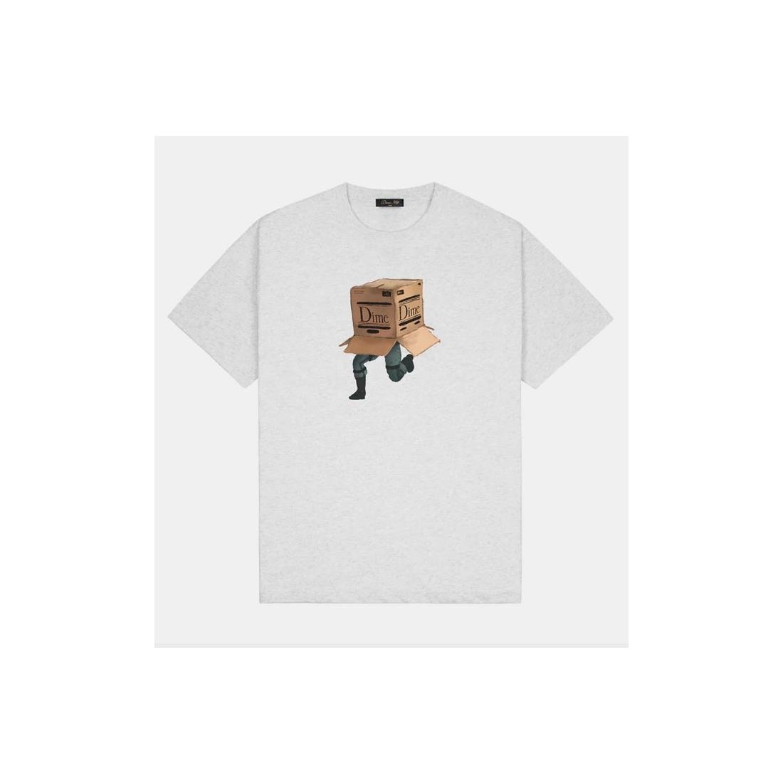 DIME SOLID TEE GRIS