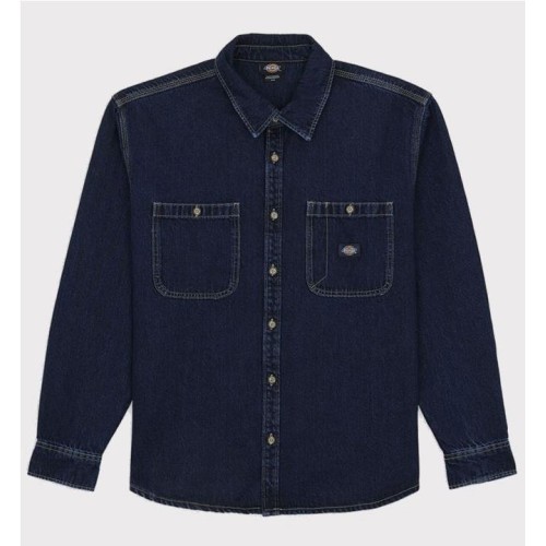 DICKIES MECHANIC DENIM SHIRT AZUL OSCURO