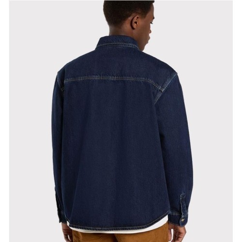 DICKIES MECHANIC DENIM SHIRT AZUL OSCURO 2