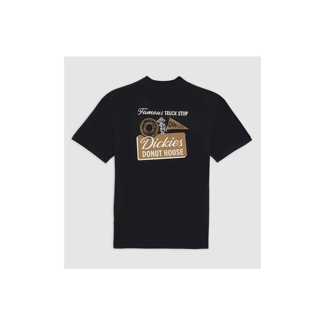 DICKIES DONUT HOUSE TEE NEGRO