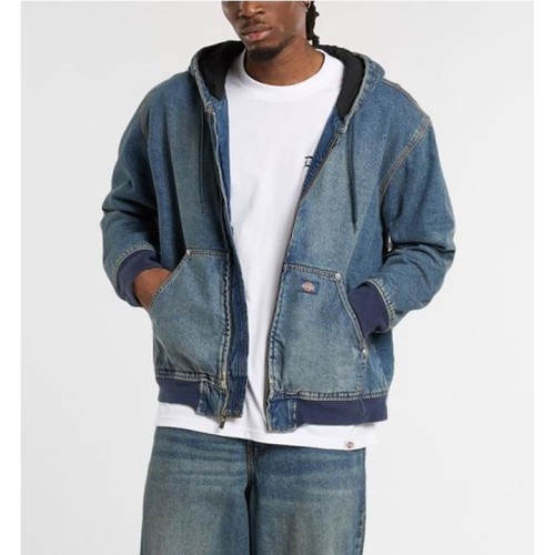 DICKIES HILHAM HOODED JACKET AZUL