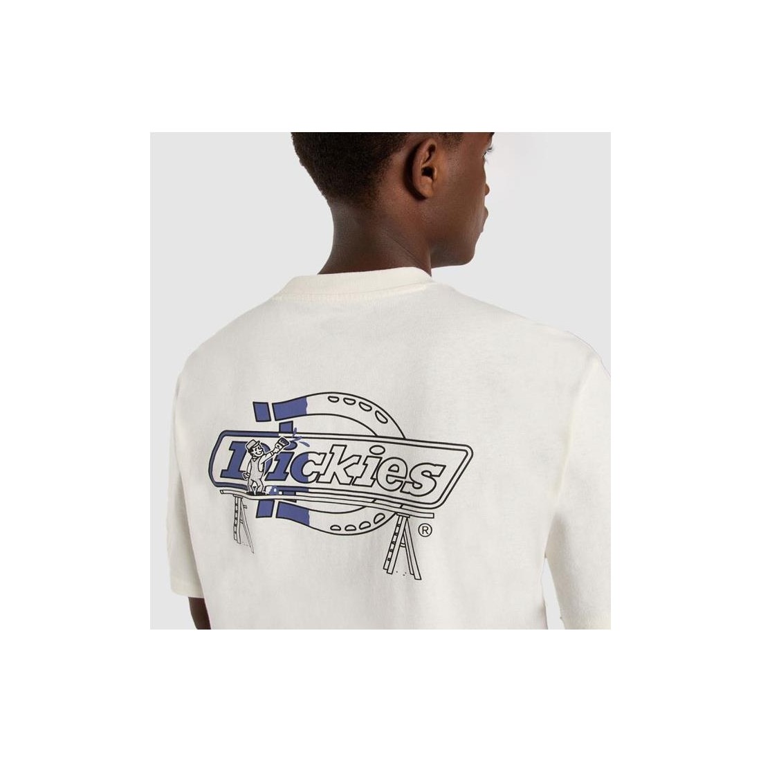 DICKIES STATESVILLE TEE BLANCO ROTO