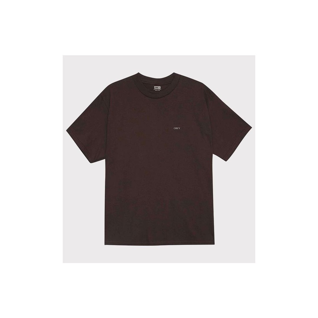 OBEY MUTANT GRASSHOPPER TEE MARRON