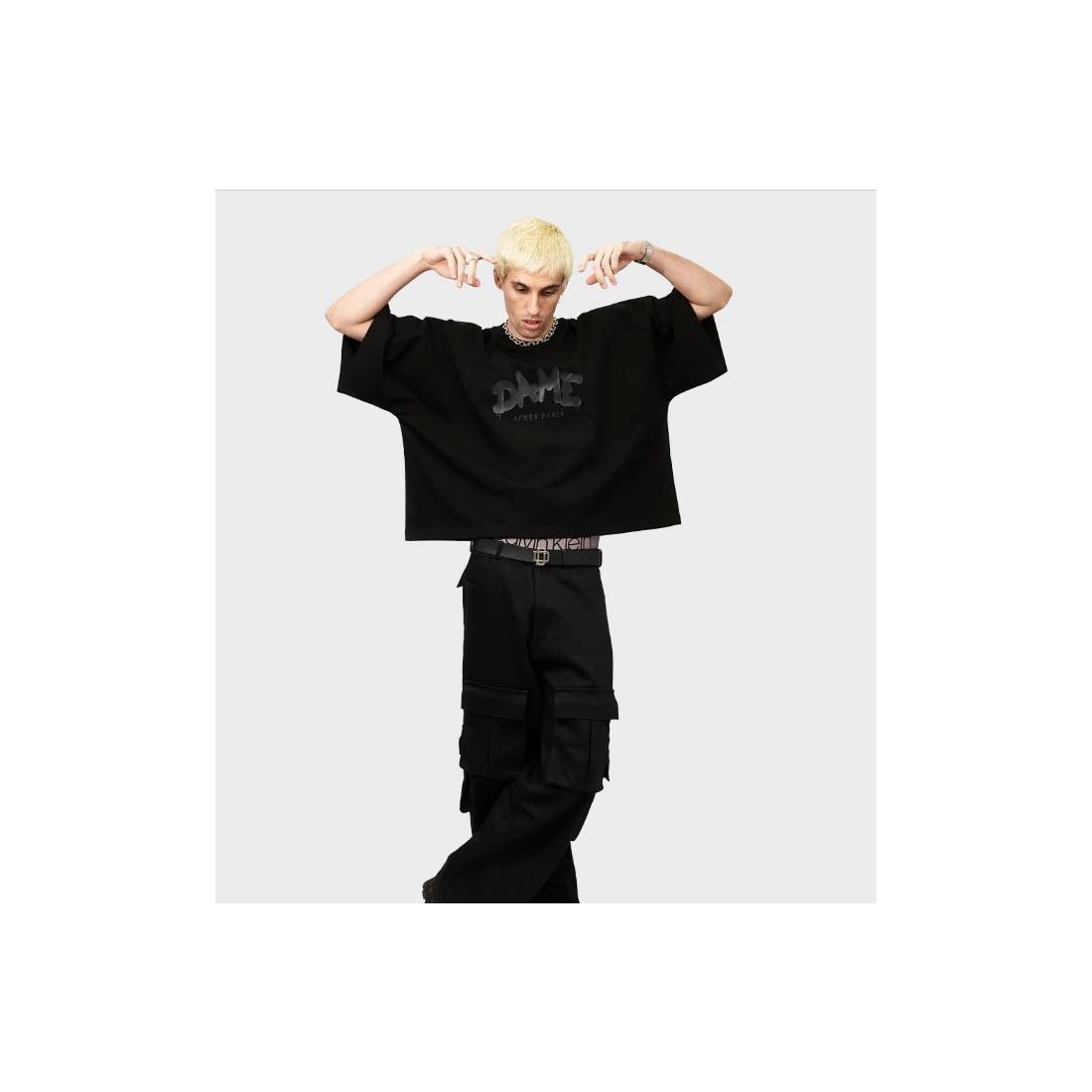 DAME BLACK UNIFORM TEE NEGRO