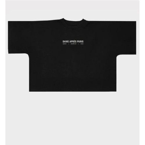 DAME GDC BLACK UNIFORM TEE NEGRO
