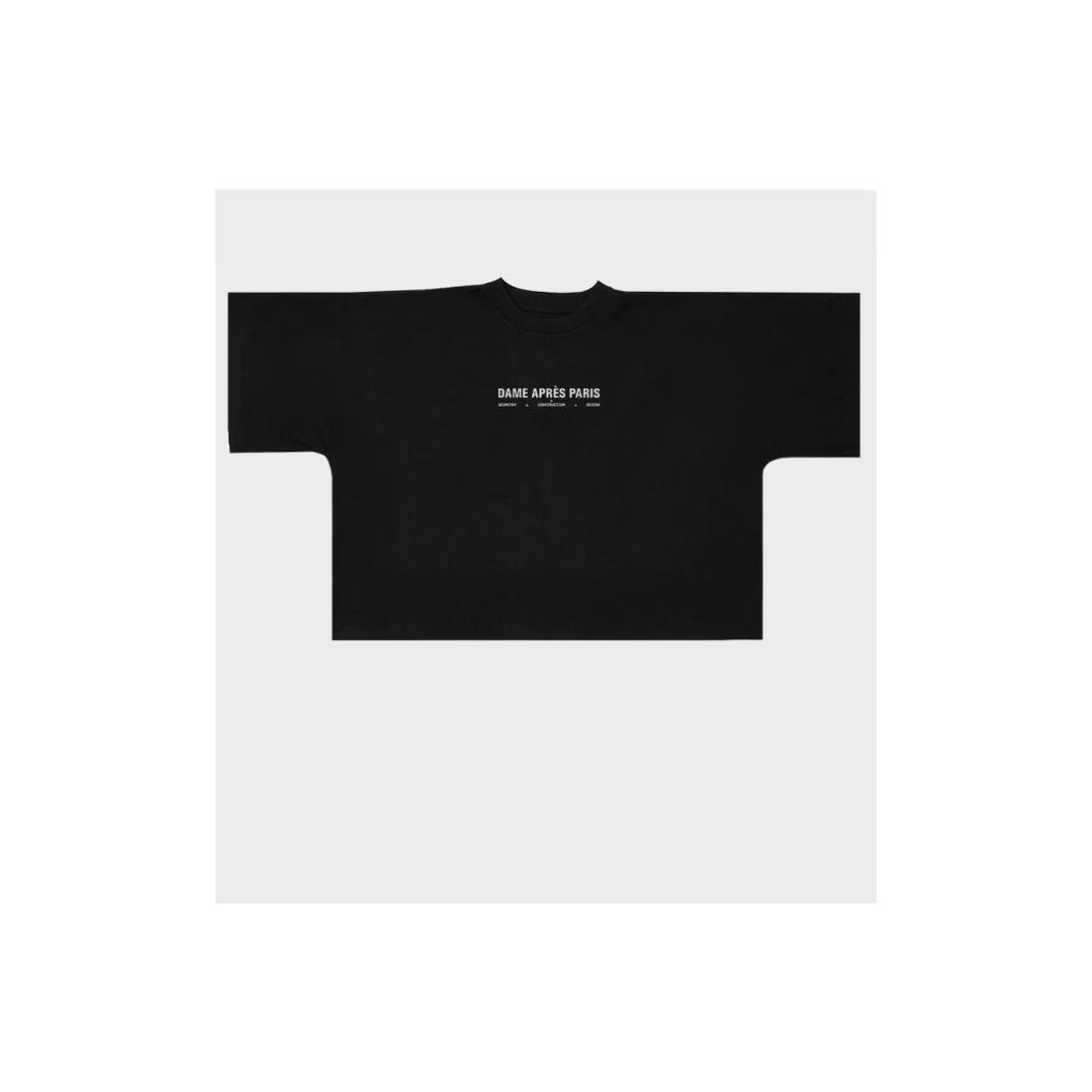 DAME GDC BLACK UNIFORM TEE NEGRO