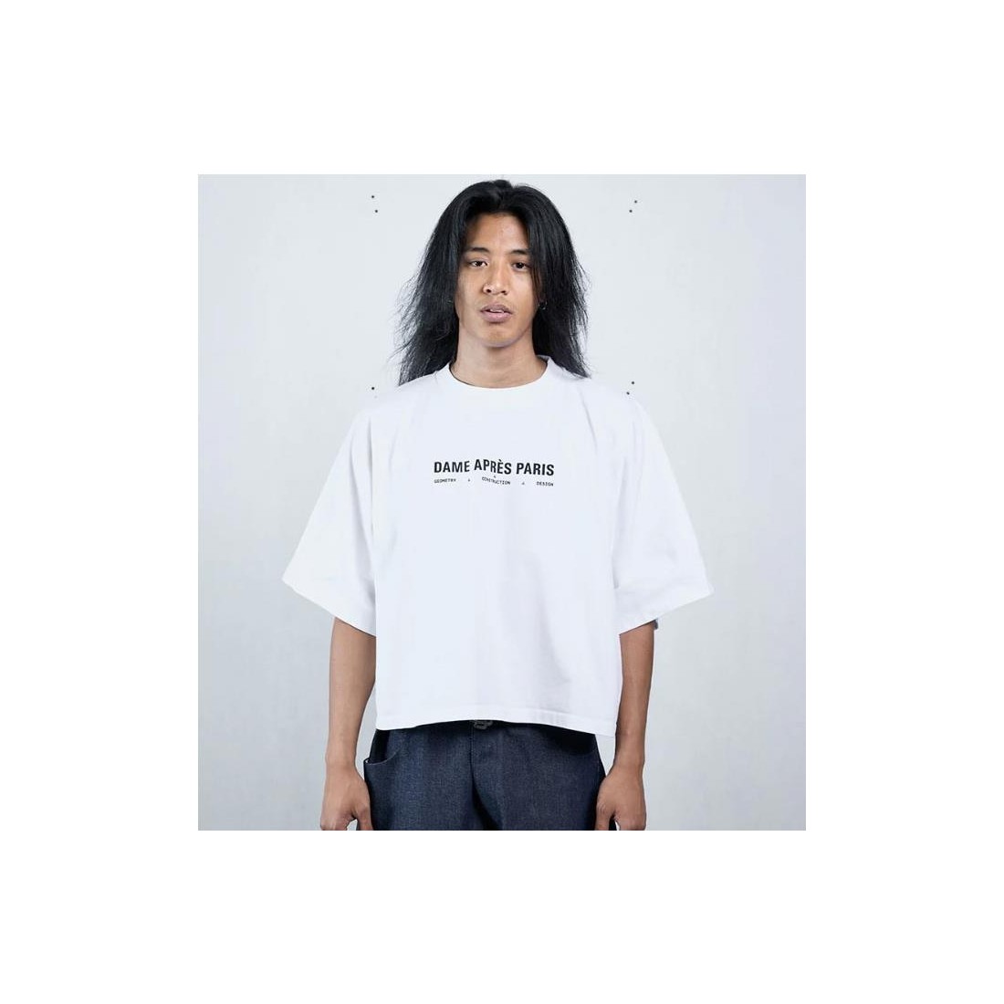 DAME GDC WHITE UNIFORM TEE BLANCO
