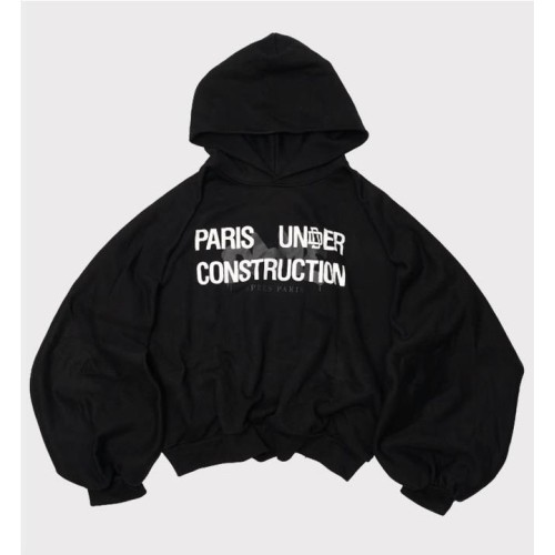 DAME HAUTE CONSTRUCTION HOOD NEGRO