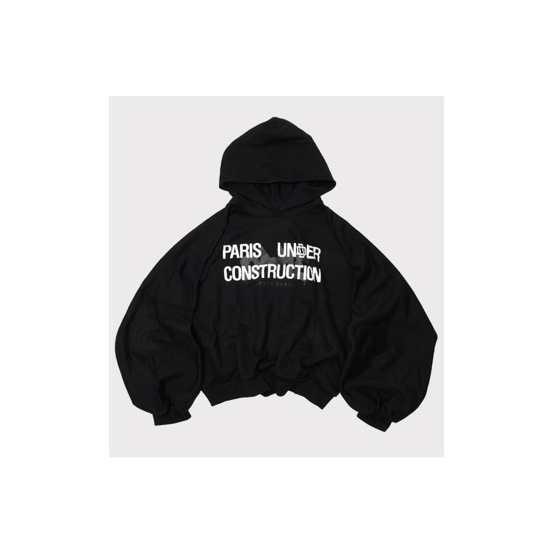 DAME HAUTE CONSTRUCTION HOOD NEGRO