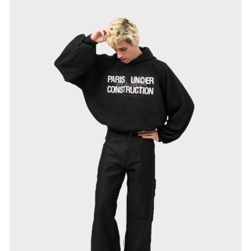 DAME HAUTE CONSTRUCTION HOOD NEGRO