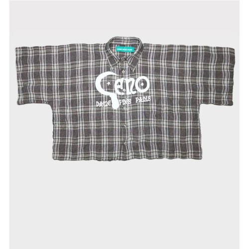 DAME GENO UF TARTAN SHIRT MARRON