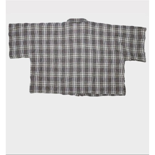 DAME GENO UF TARTAN SHIRT MARRON 2