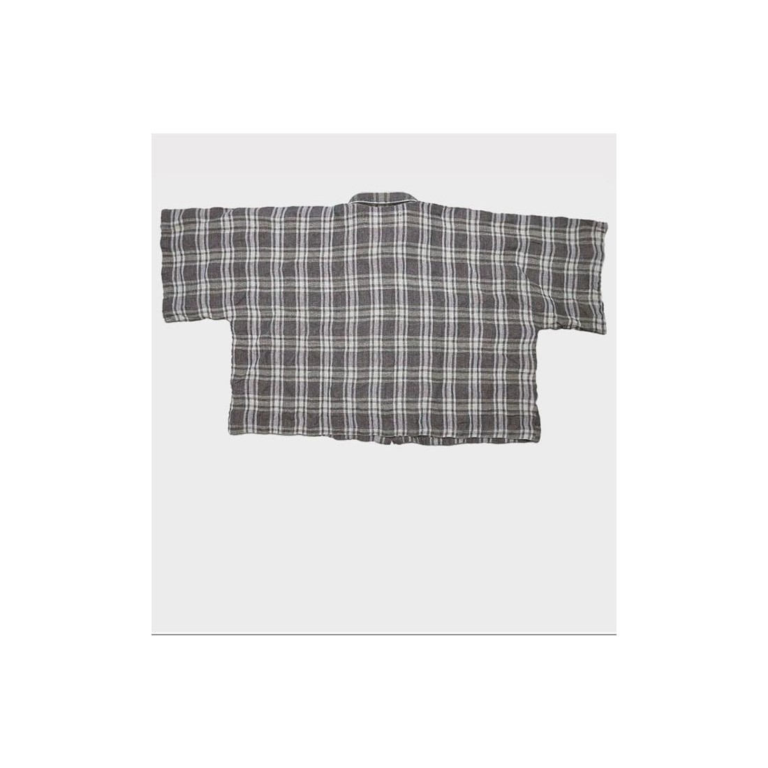 DAME GENO UF TARTAN SHIRT MARRON