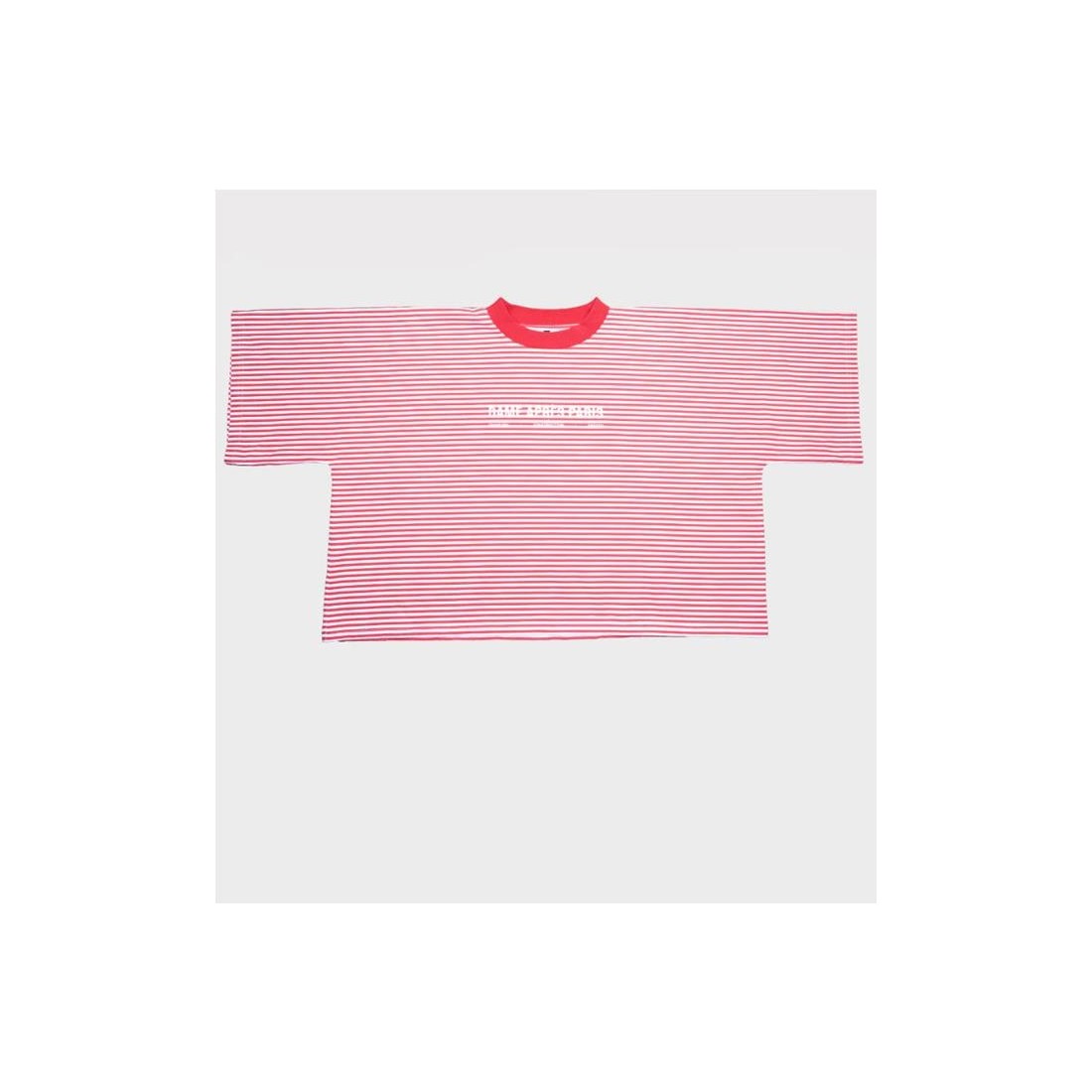 DAME RED STRIPES UNIFORM TEE ROJO