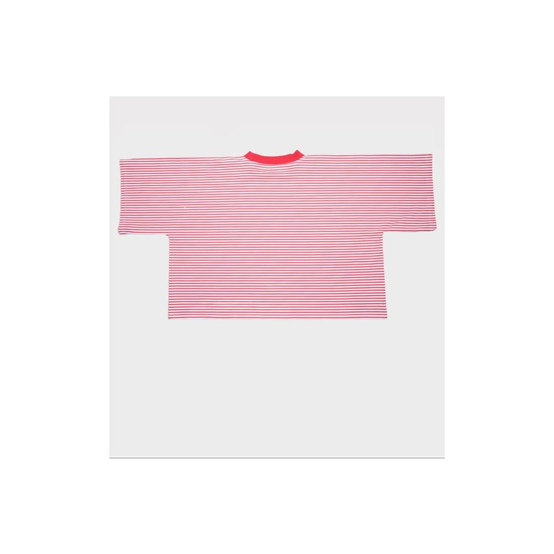 DAME RED STRIPES UNIFORM TEE ROJO