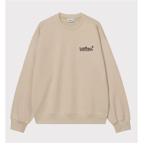 CARHARTT WIP WIPTOPIA SWEAT BEIGE