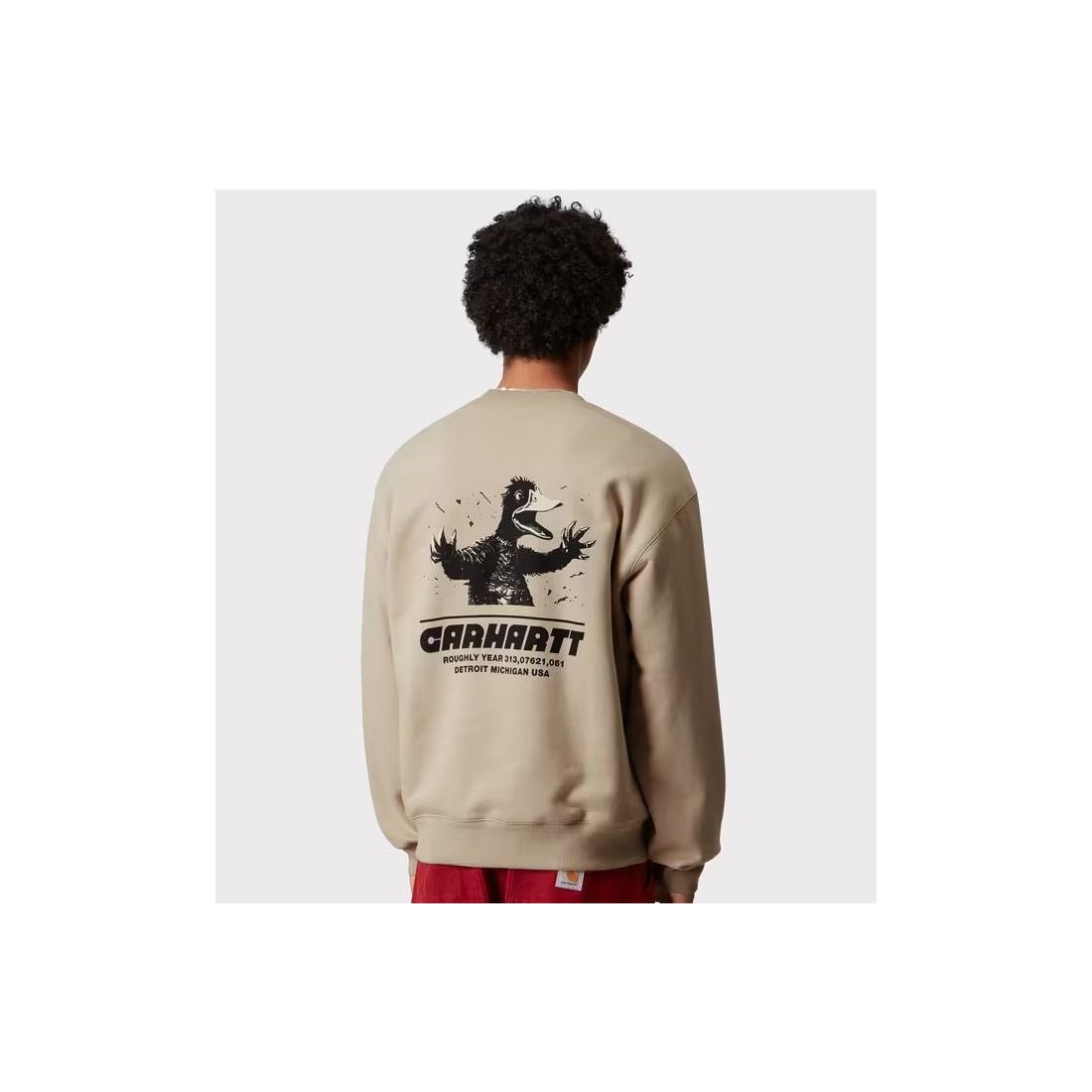 CARHARTT WIP WIPTOPIA SWEAT BEIGE