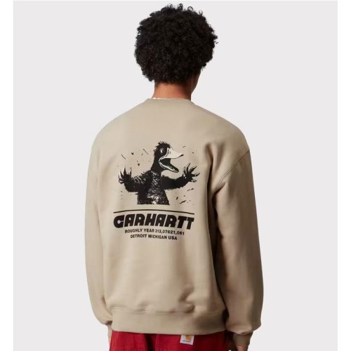 CARHARTT WIP WIPTOPIA SWEAT BEIGE