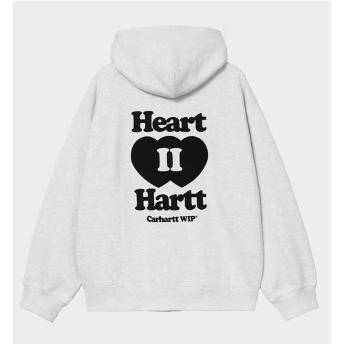 CARHARTT WIP HEART II HOOD JKT GRIS