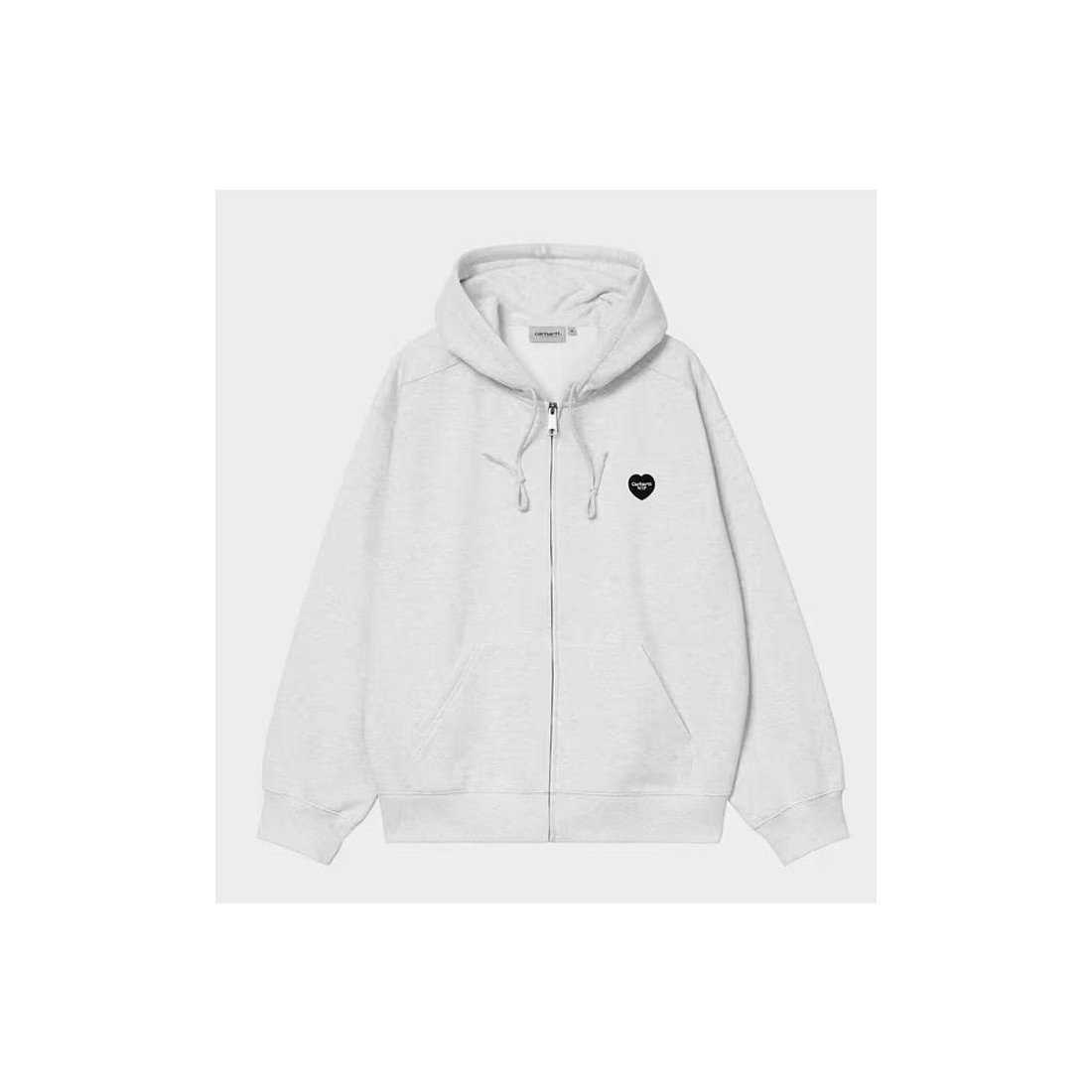 CARHARTT WIP HEART II HOOD JKT GRIS