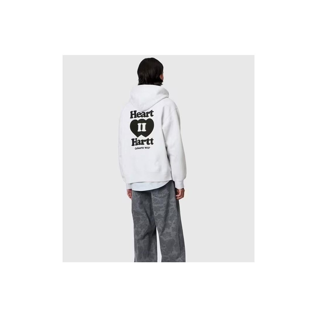 CARHARTT WIP HEART II HOOD JKT GRIS