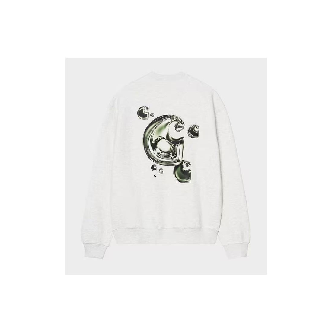 CARHARTT WIP SOLAR CHROME SWT GRIS