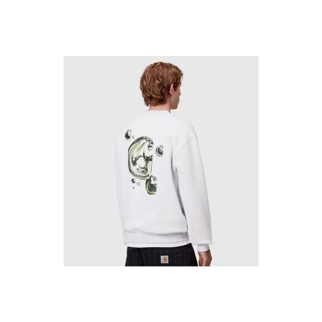CARHARTT WIP SOLAR CHROME SWT GRIS