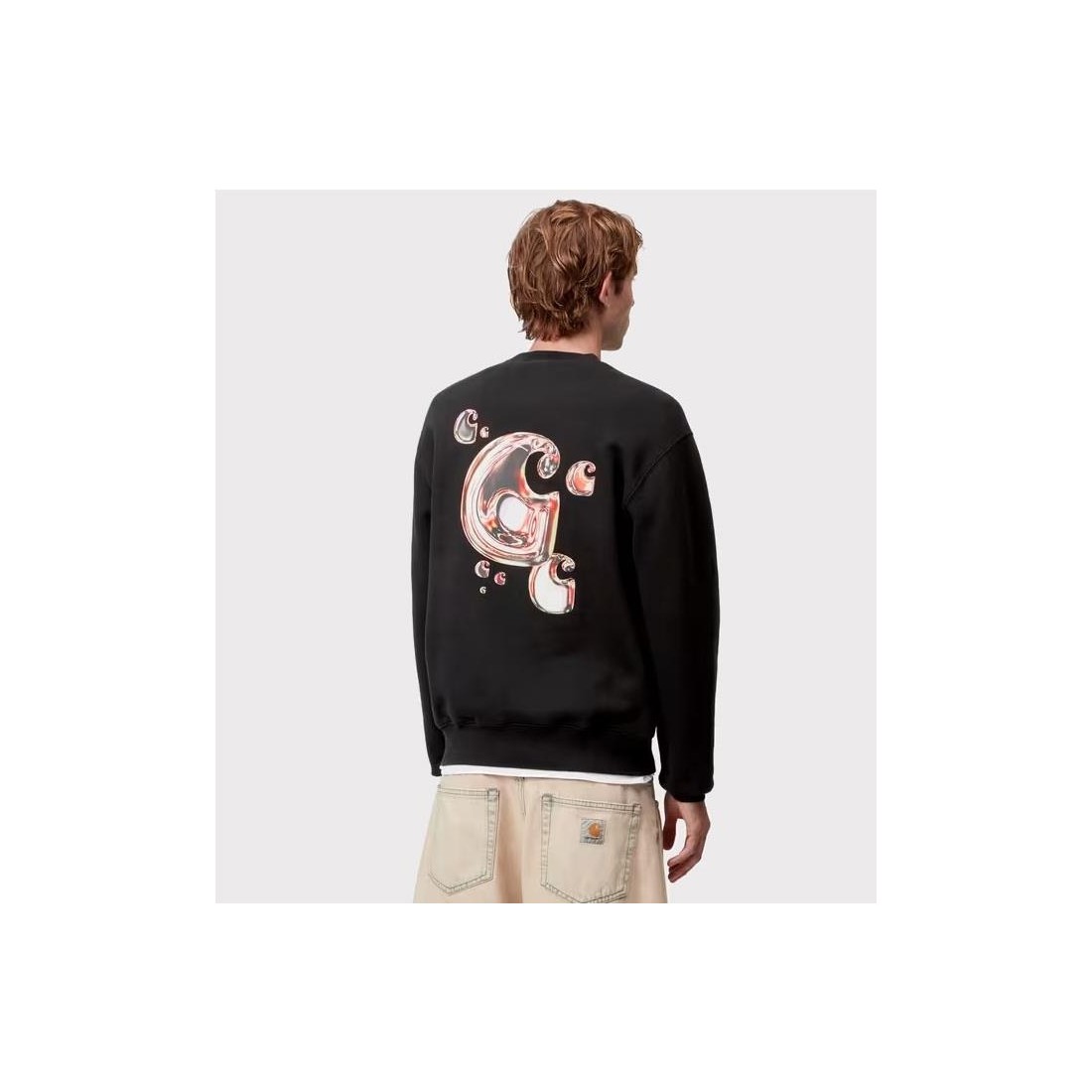 CARHARTT WIP SOLAR CHROME SWT NEGRO